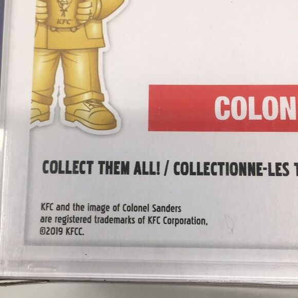 Funko Pop! Colonel Sanders #05 KFC Vinyl Figure Gold Limited Edition Pop Icons - Picture 7 of 16